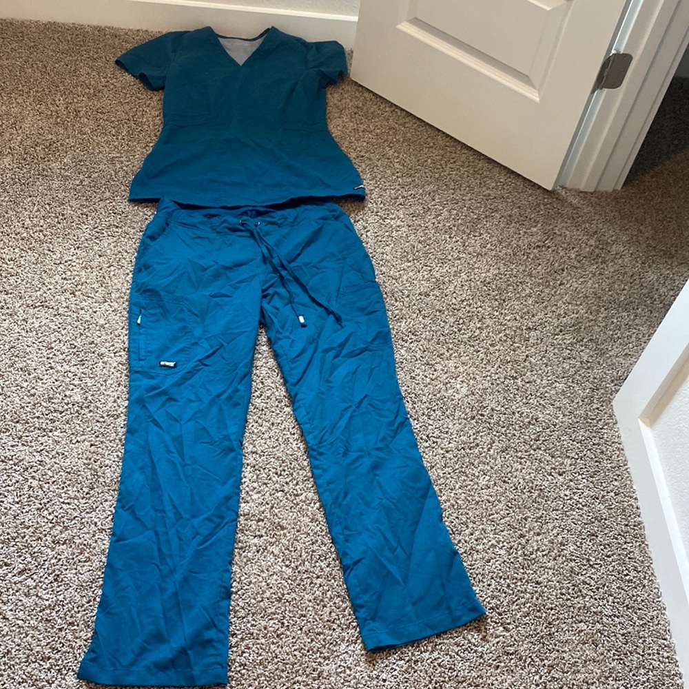 Teal greys anatomy scrubs